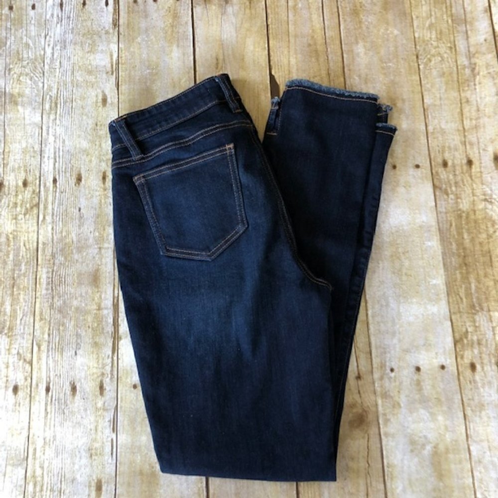 Eileen Fisher Step Hem Ankle Jeans 2